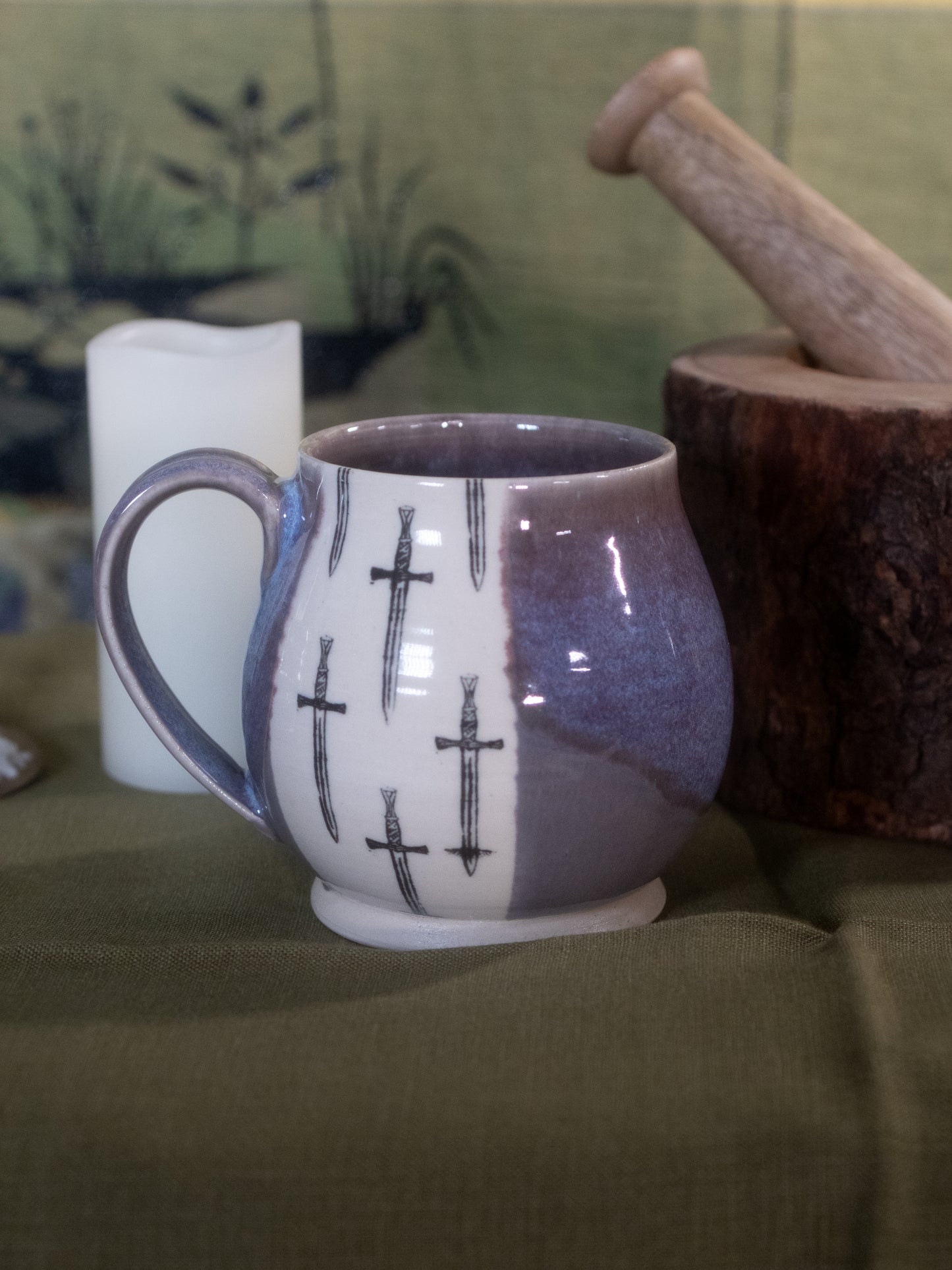 Handmade Blade Mug