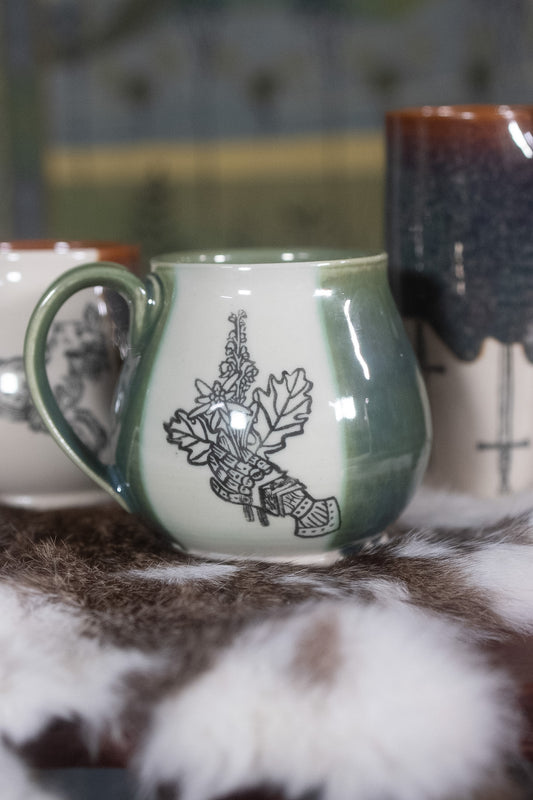 Handmade Faire Knight's Favour Mug