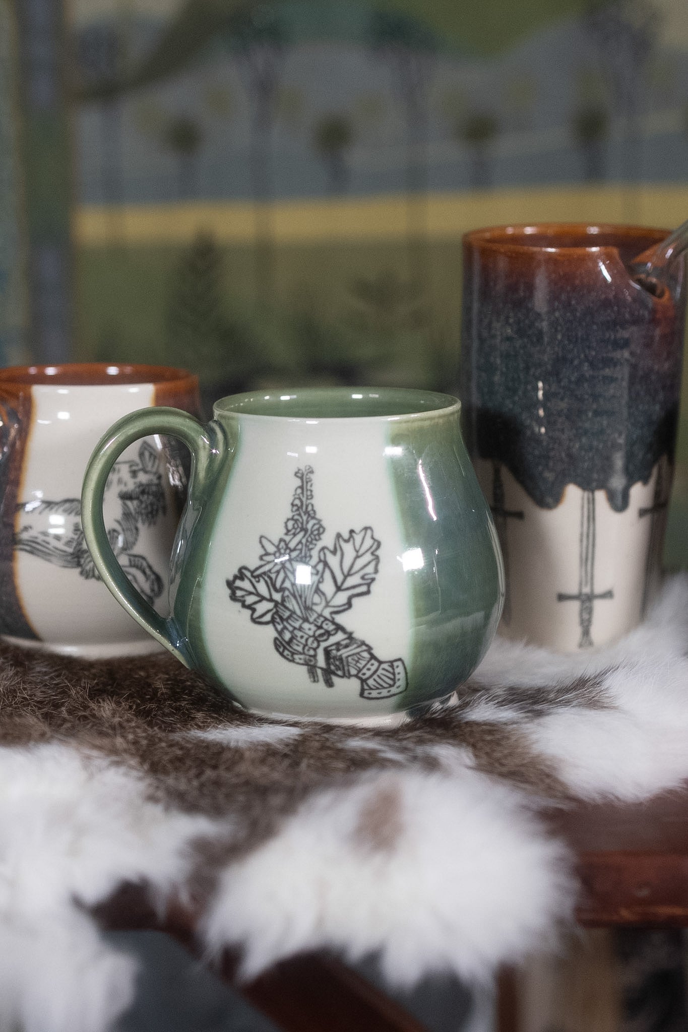Handmade Faire Knight's Favour Mug