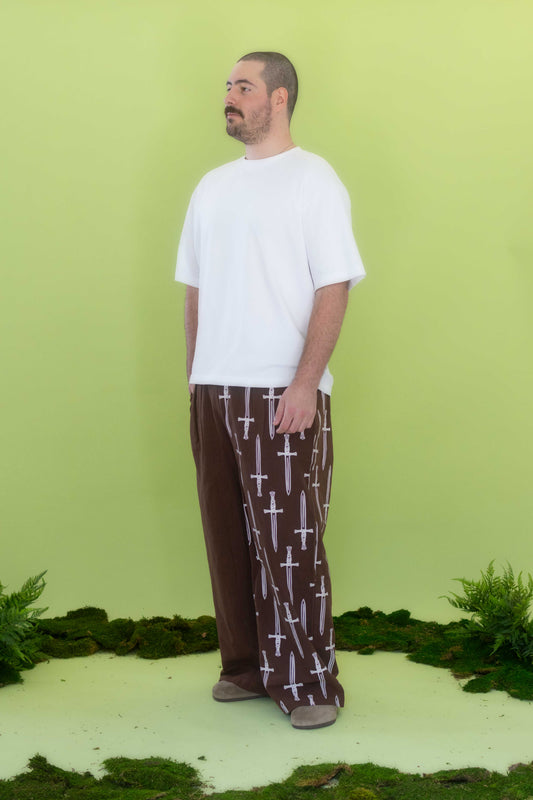 Brown Sword Pants