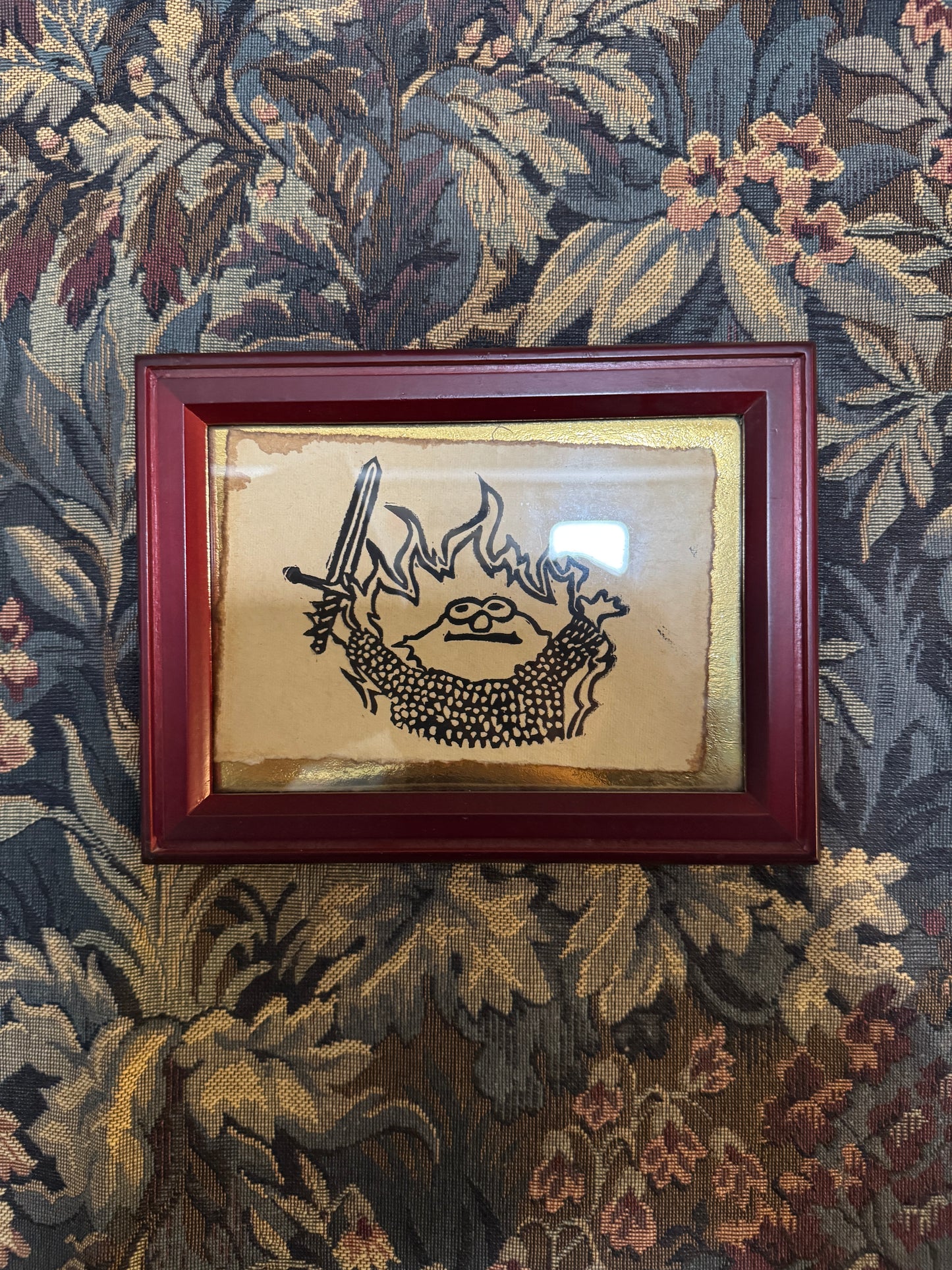 Medieval Chaos Framed Print