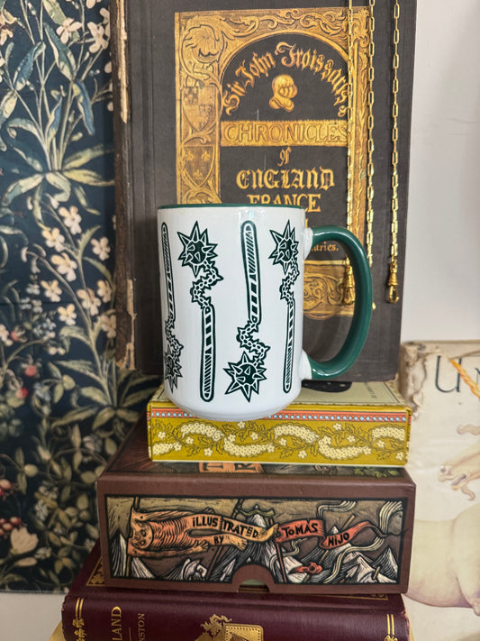 Green Flail Mug