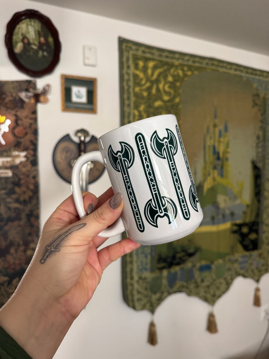 Green Greataxe Mug