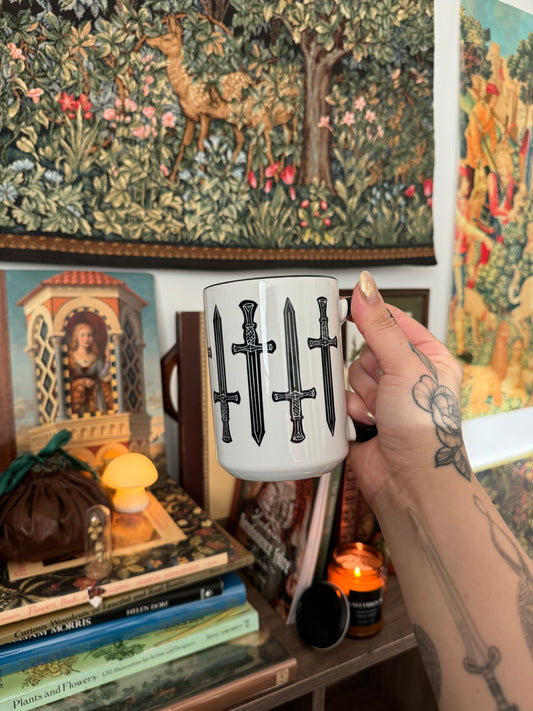 Black Short Sword Mug