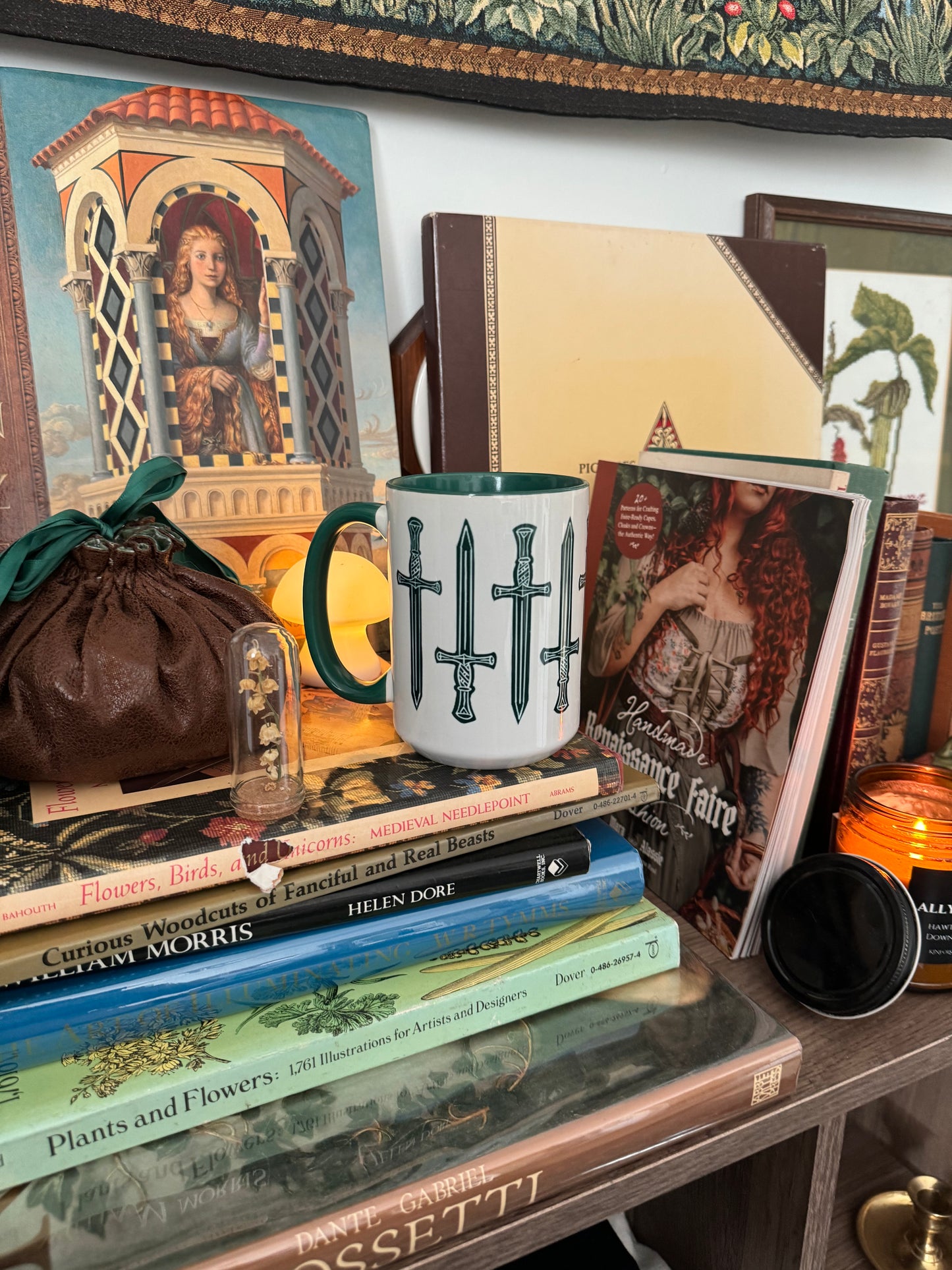 Green Short Sword Mug