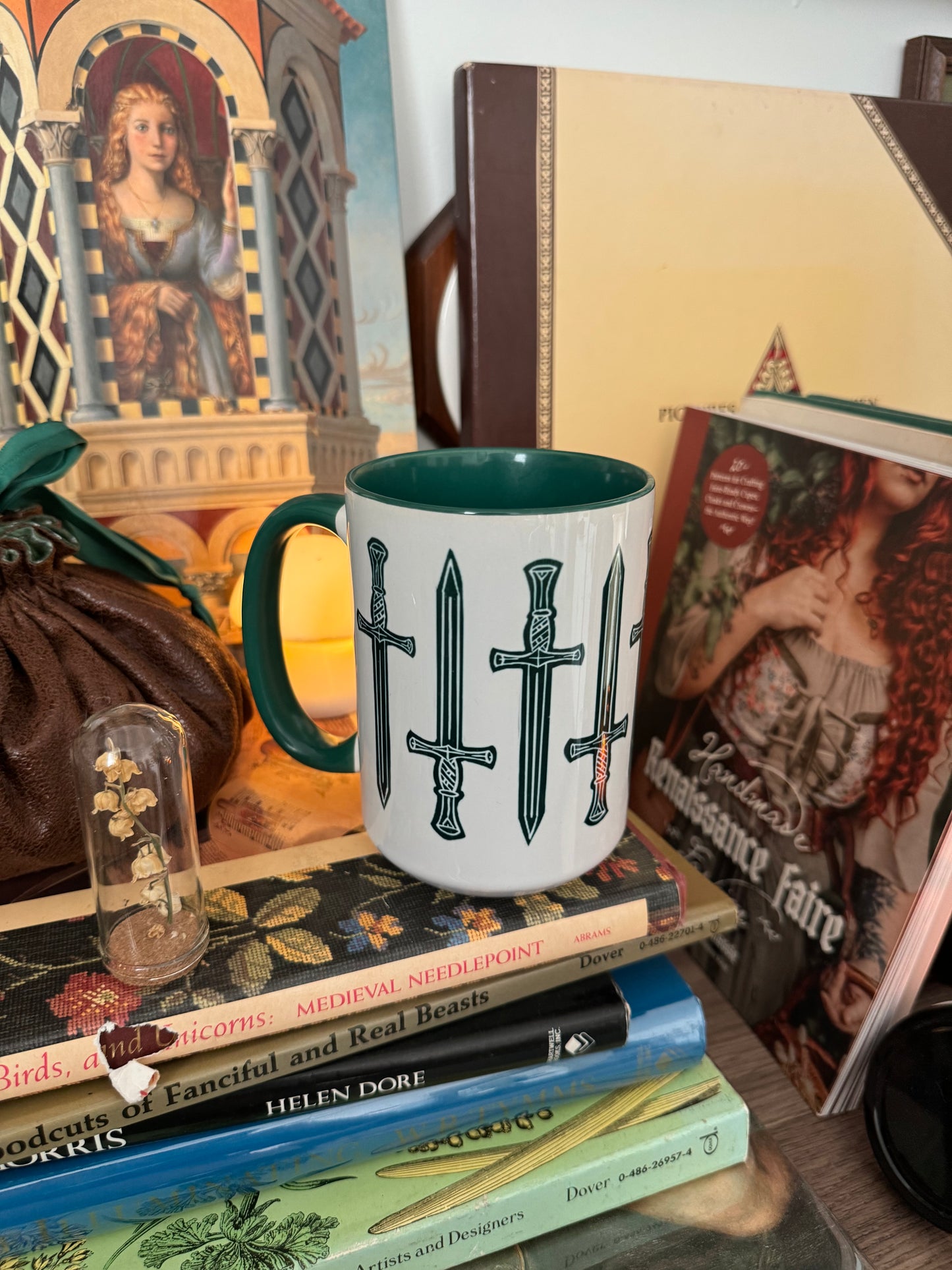 Green Short Sword Mug