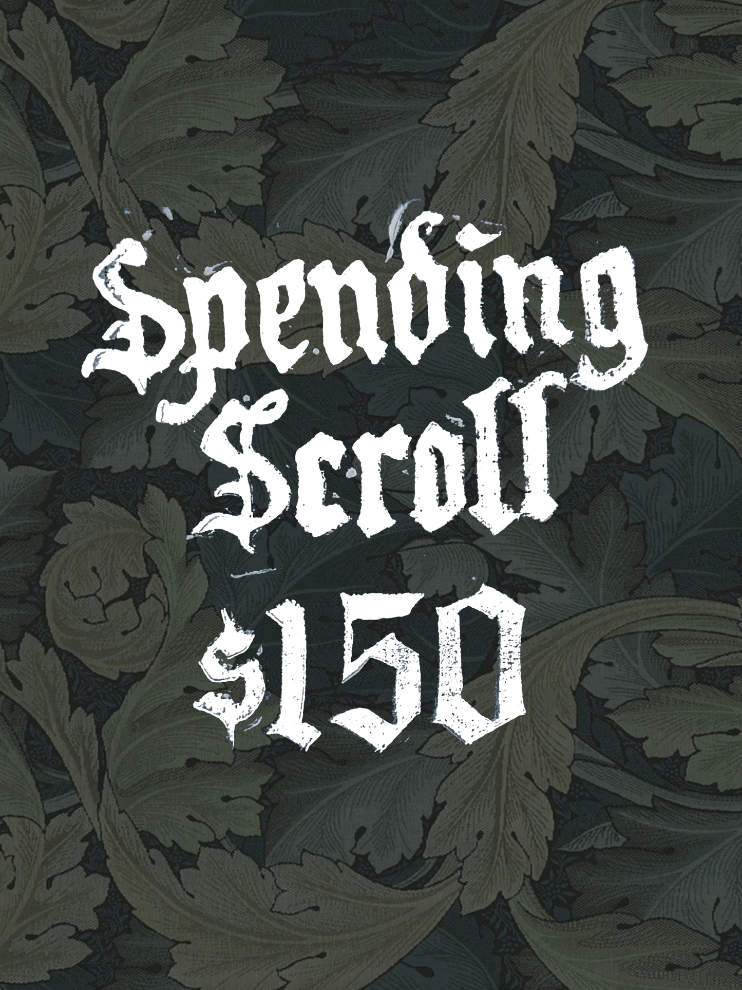 Spending Scroll (gift cards)