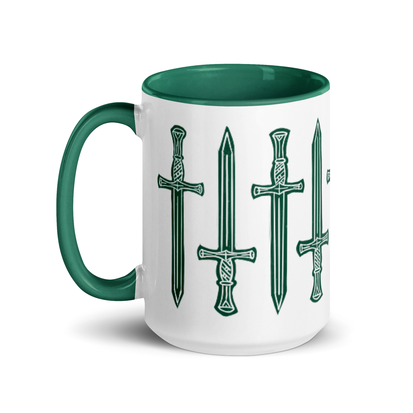 Green Short Sword Mug