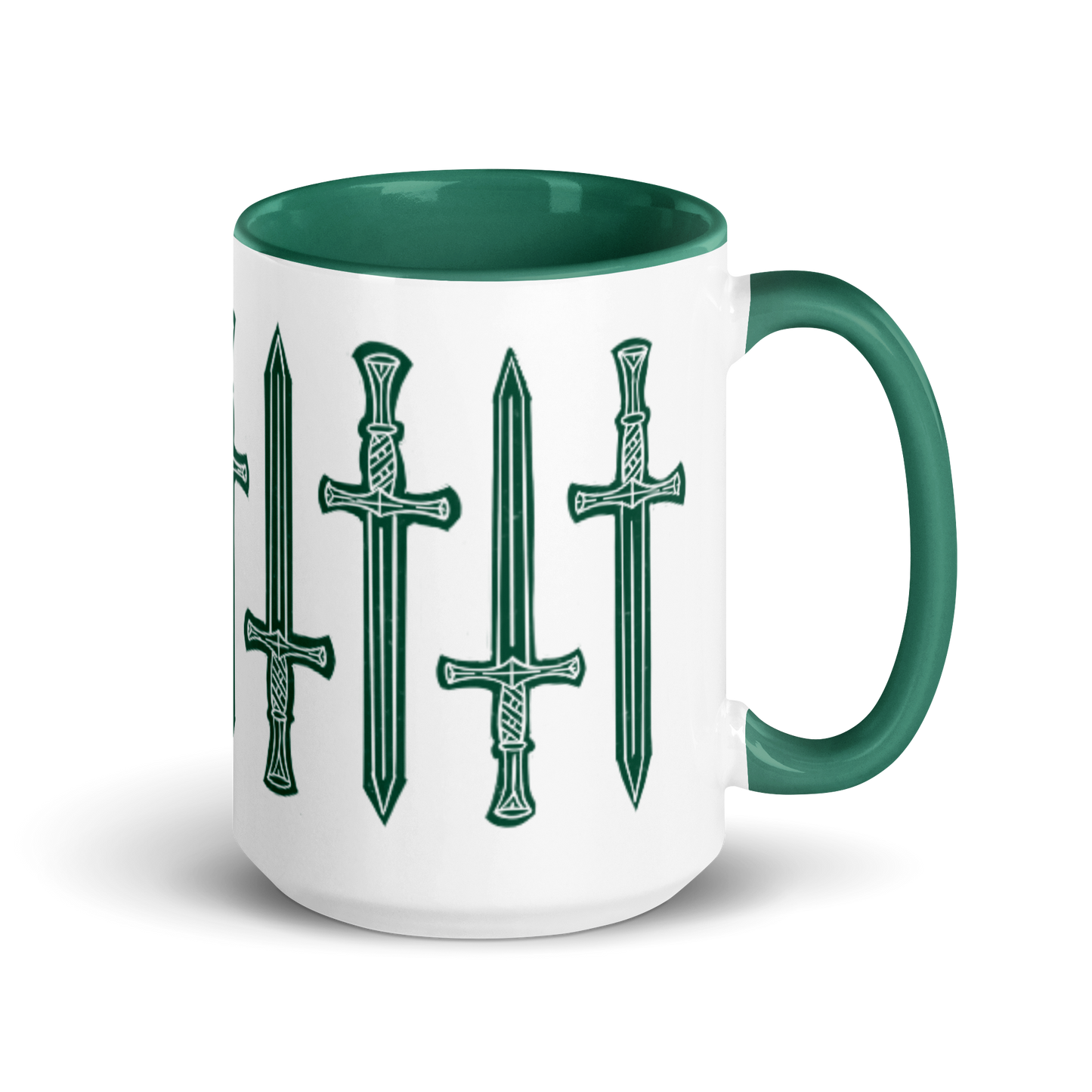 Green Short Sword Mug