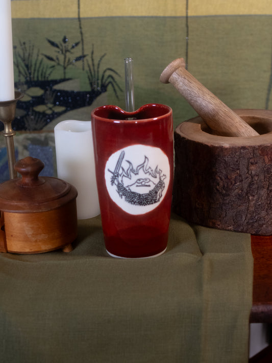 Handmade Medieval Chaos Sippy Cup