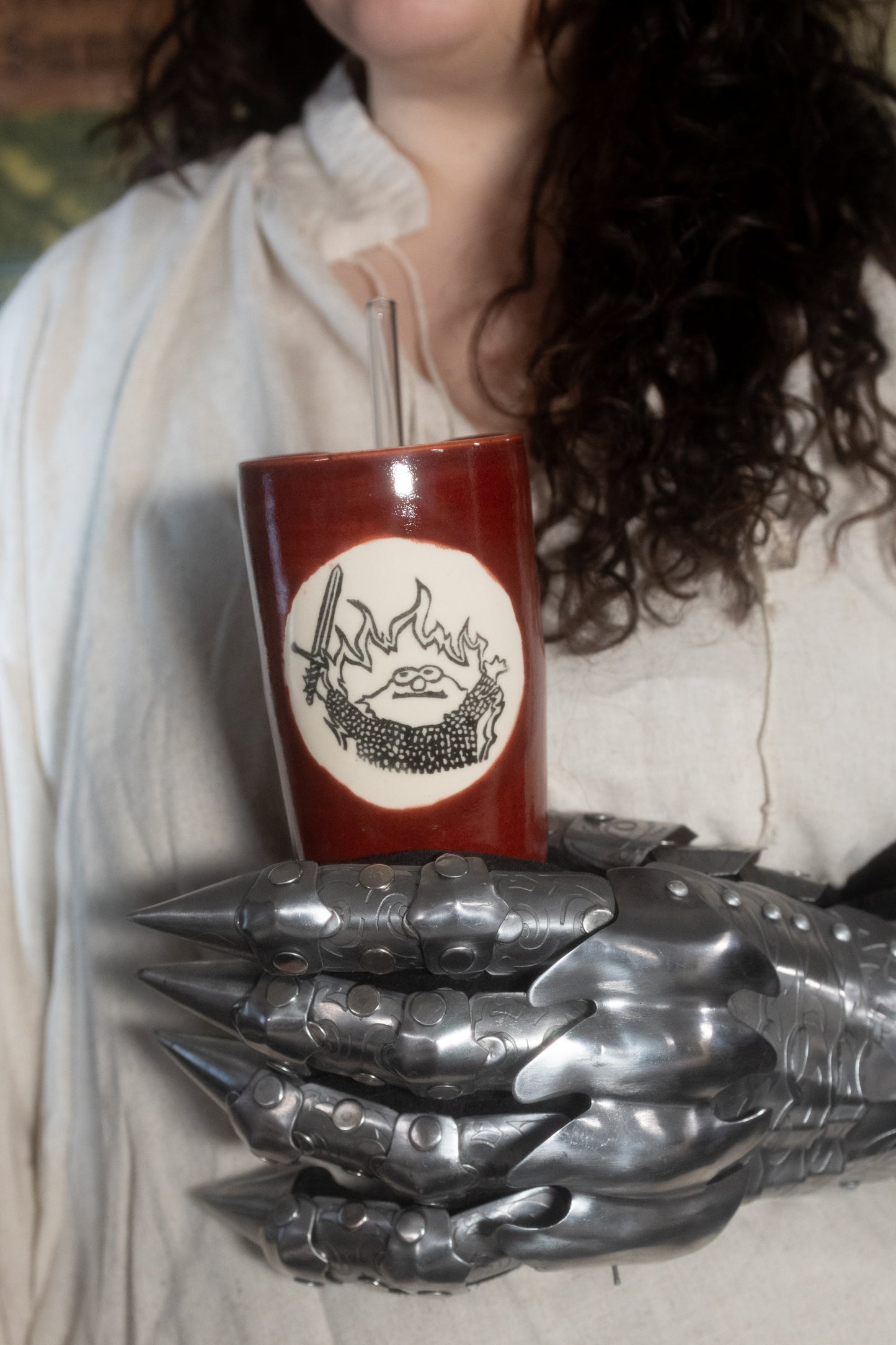 Handmade Medieval Chaos Sippy Cup