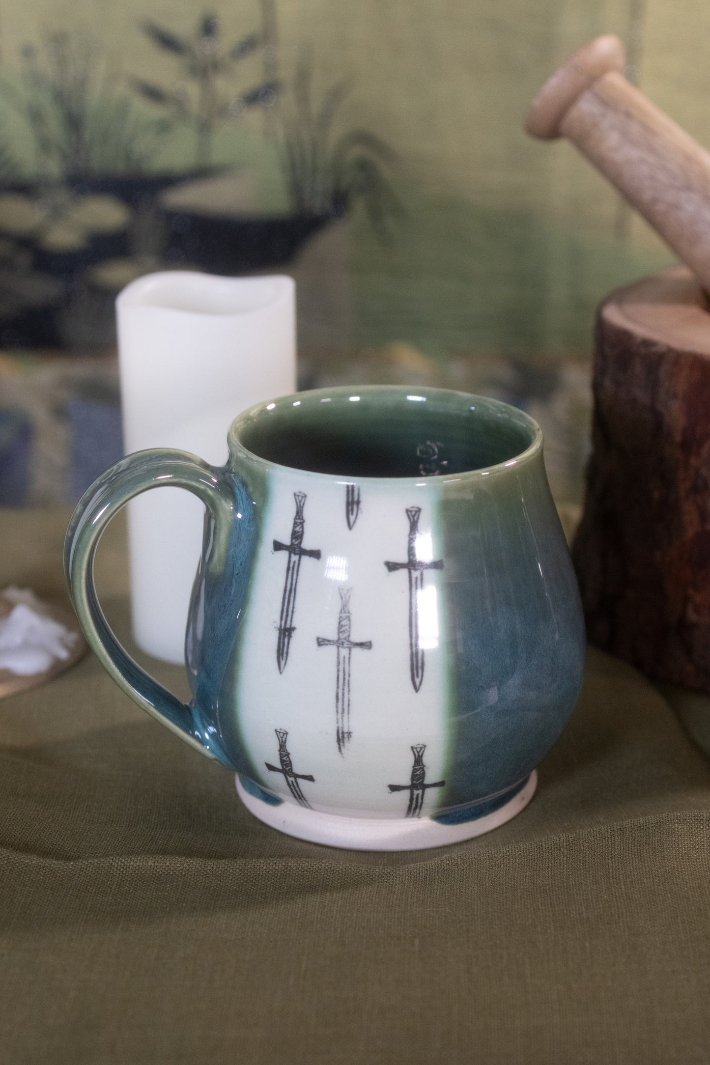 Handmade Blade Mug
