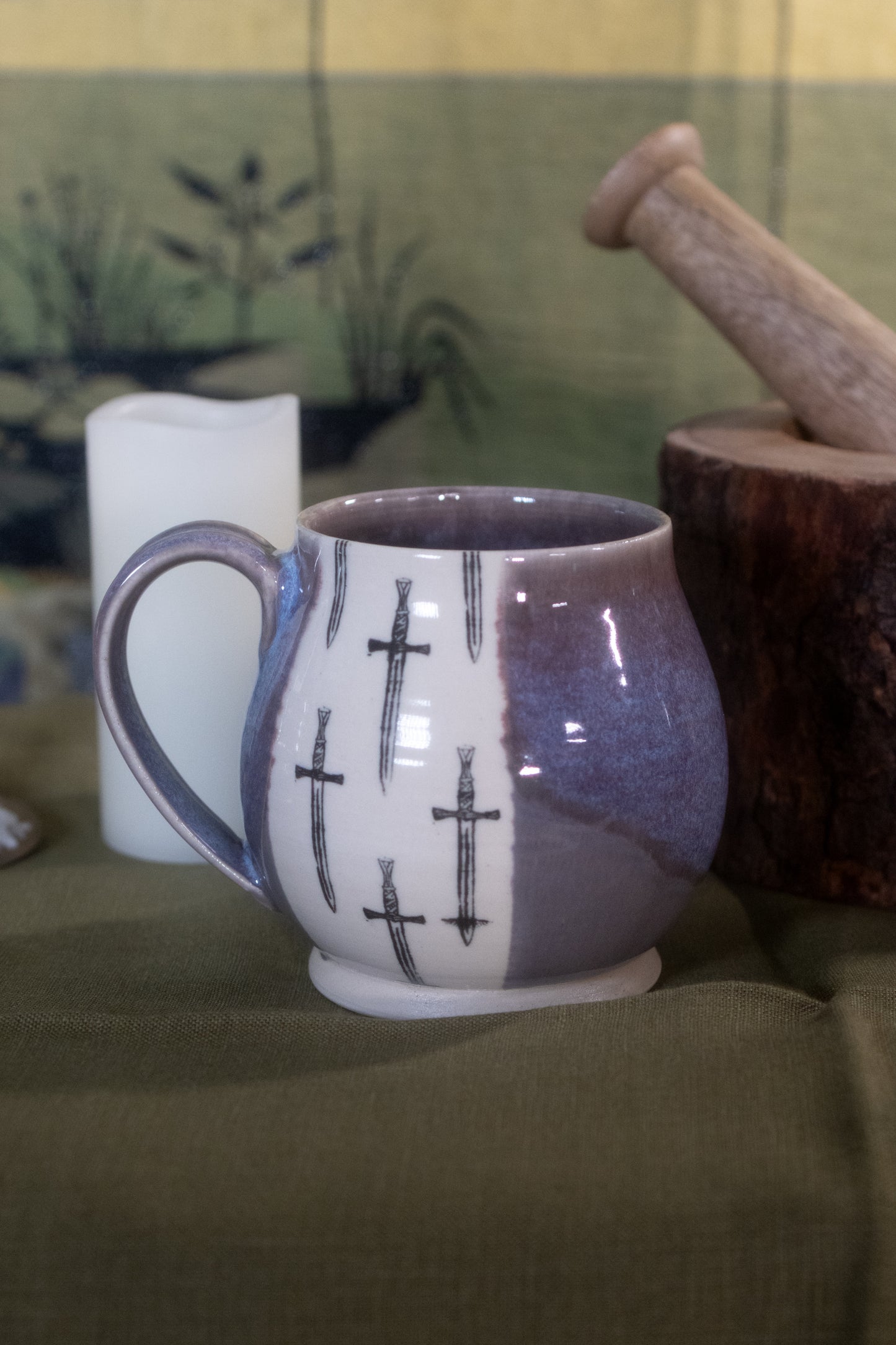 Handmade Blade Mug