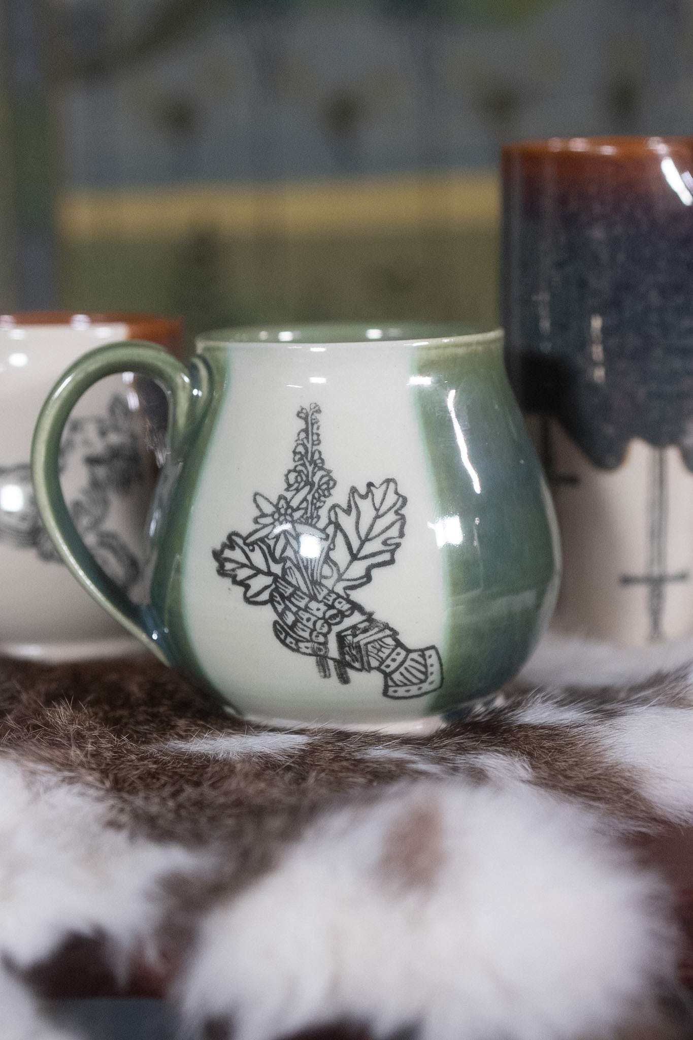 Handmade Faire Knight's Favour Mug
