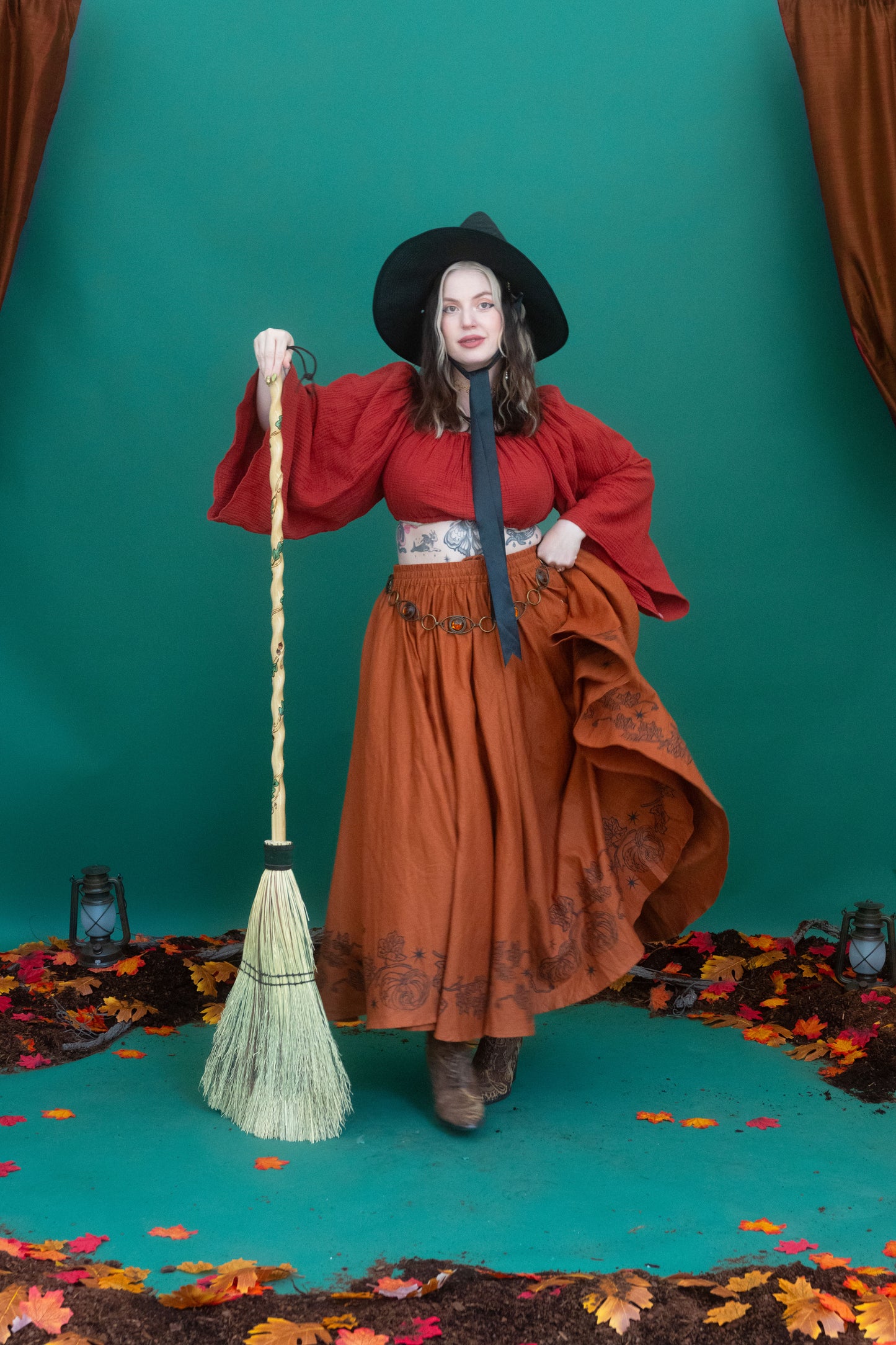 Pre-Order Pumpkin Patch Skirt