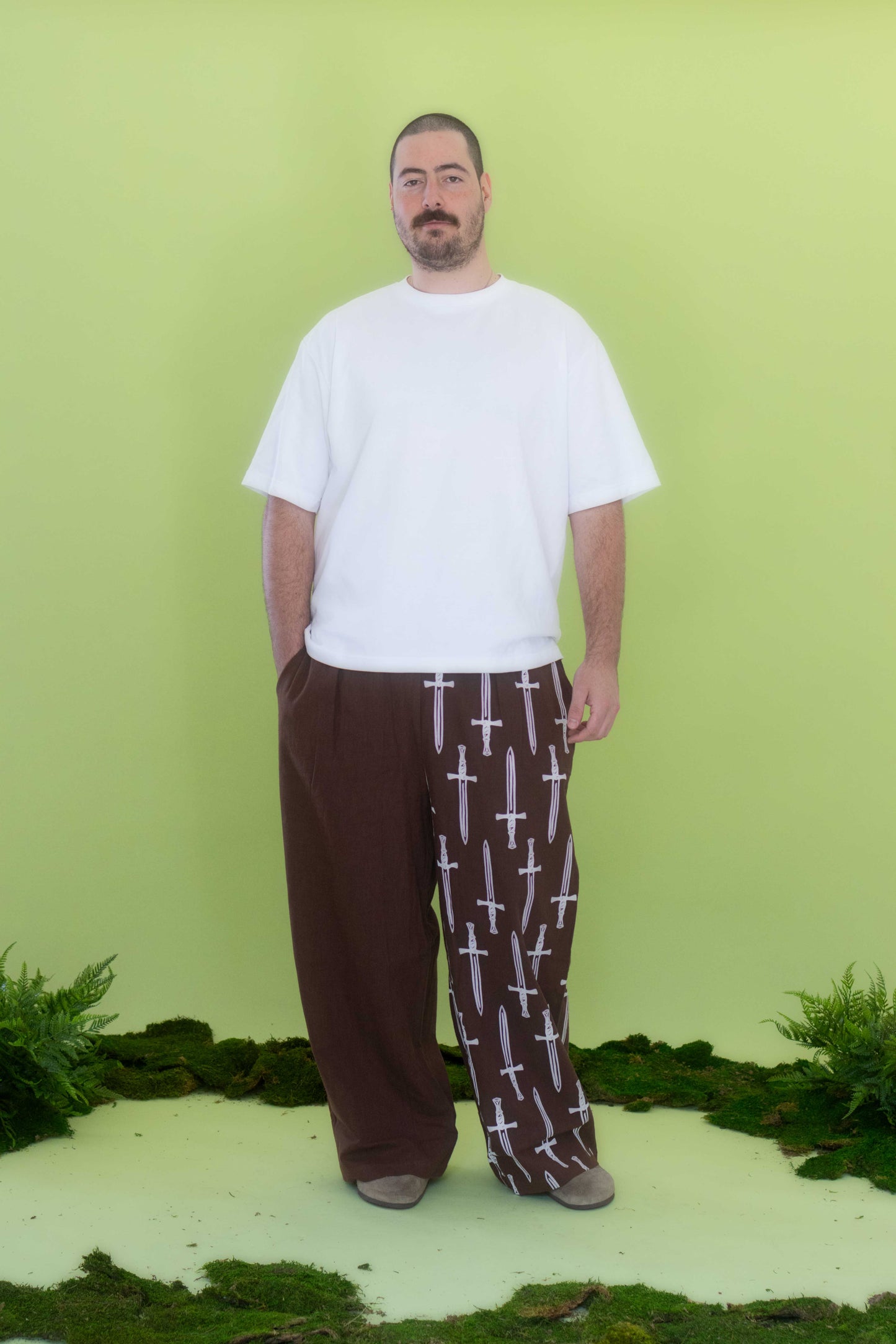 Brown Sword Pants
