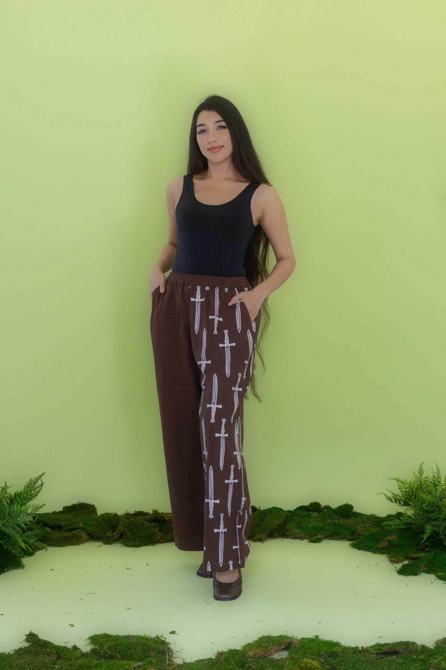 Brown Sword Pants