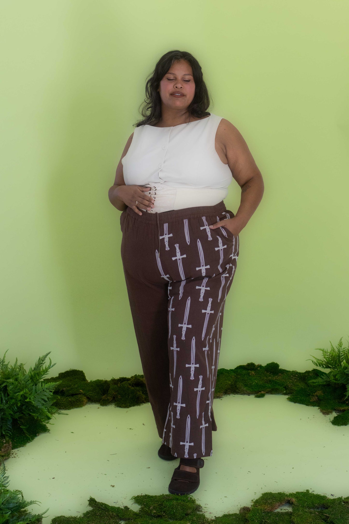 Brown Sword Pants