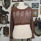 Gothic Ruins Crop Sweater