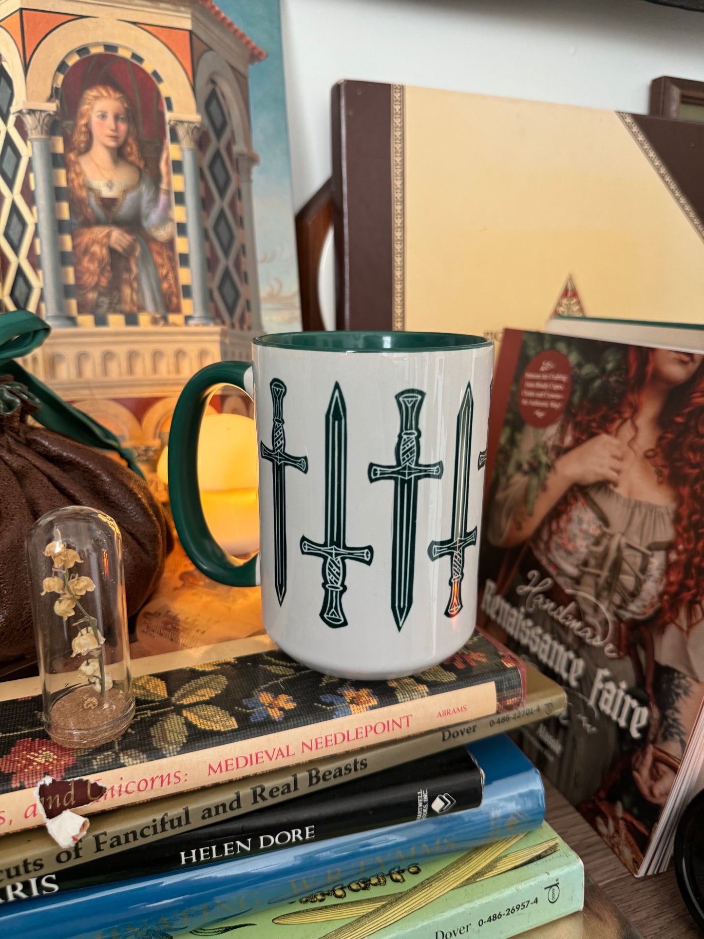 Green Knightcore Bladed Mug