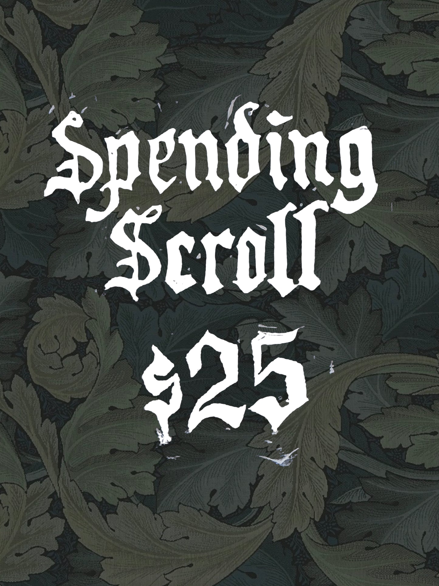 Spending Scroll (gift cards)