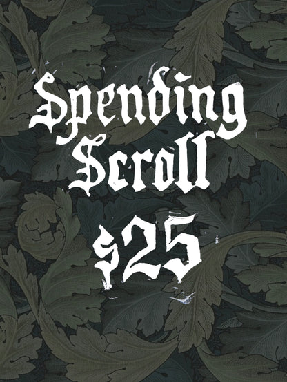 Spending Scroll (gift cards)