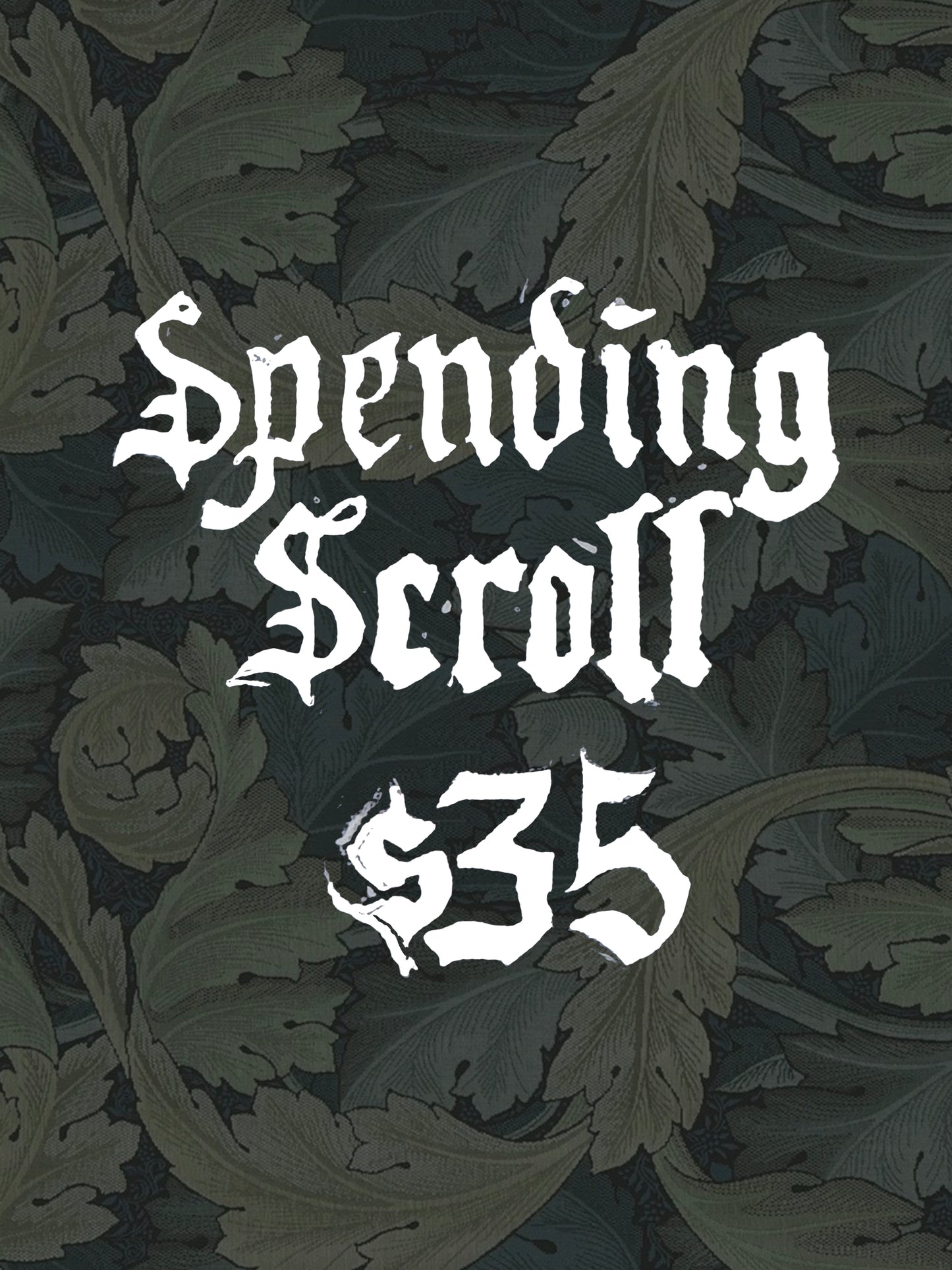 Spending Scroll (gift cards)