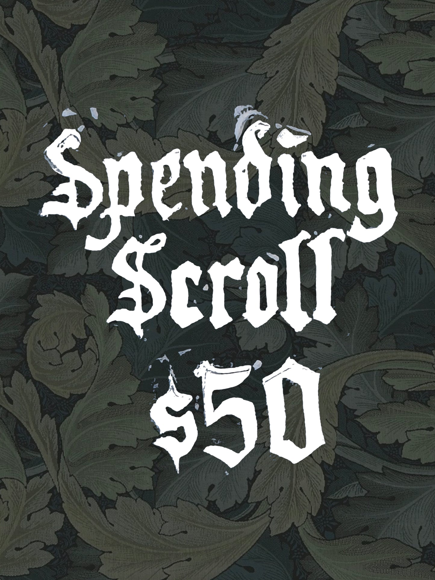 Spending Scroll (gift cards)