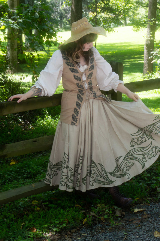 Pre-Order Lily of the Valley Skirt