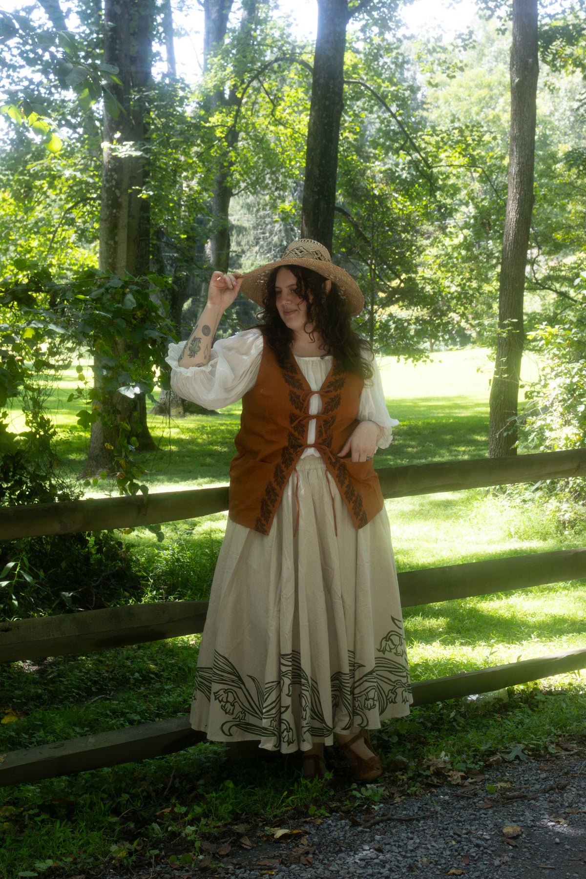 Pre-Order Lily of the Valley Skirt