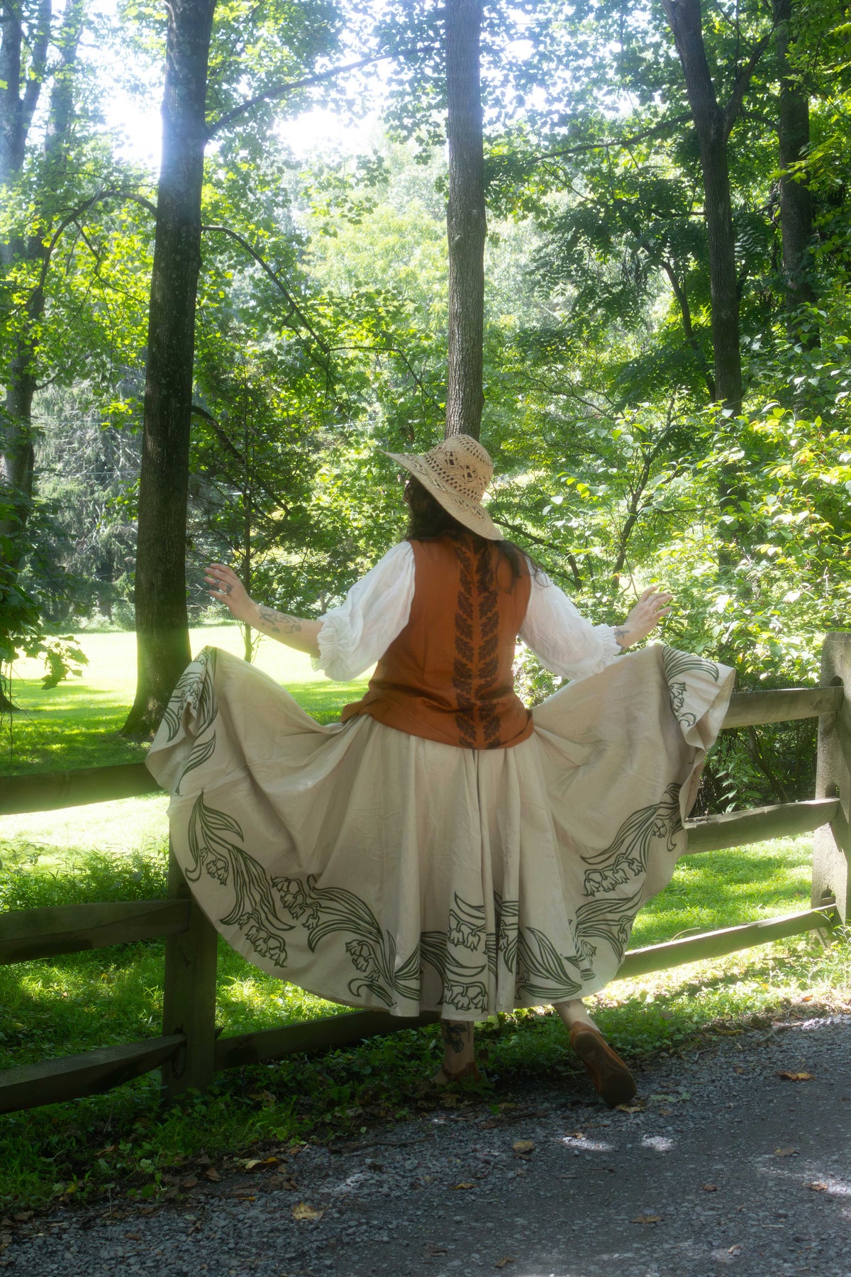 Pre-Order Lily of the Valley Skirt