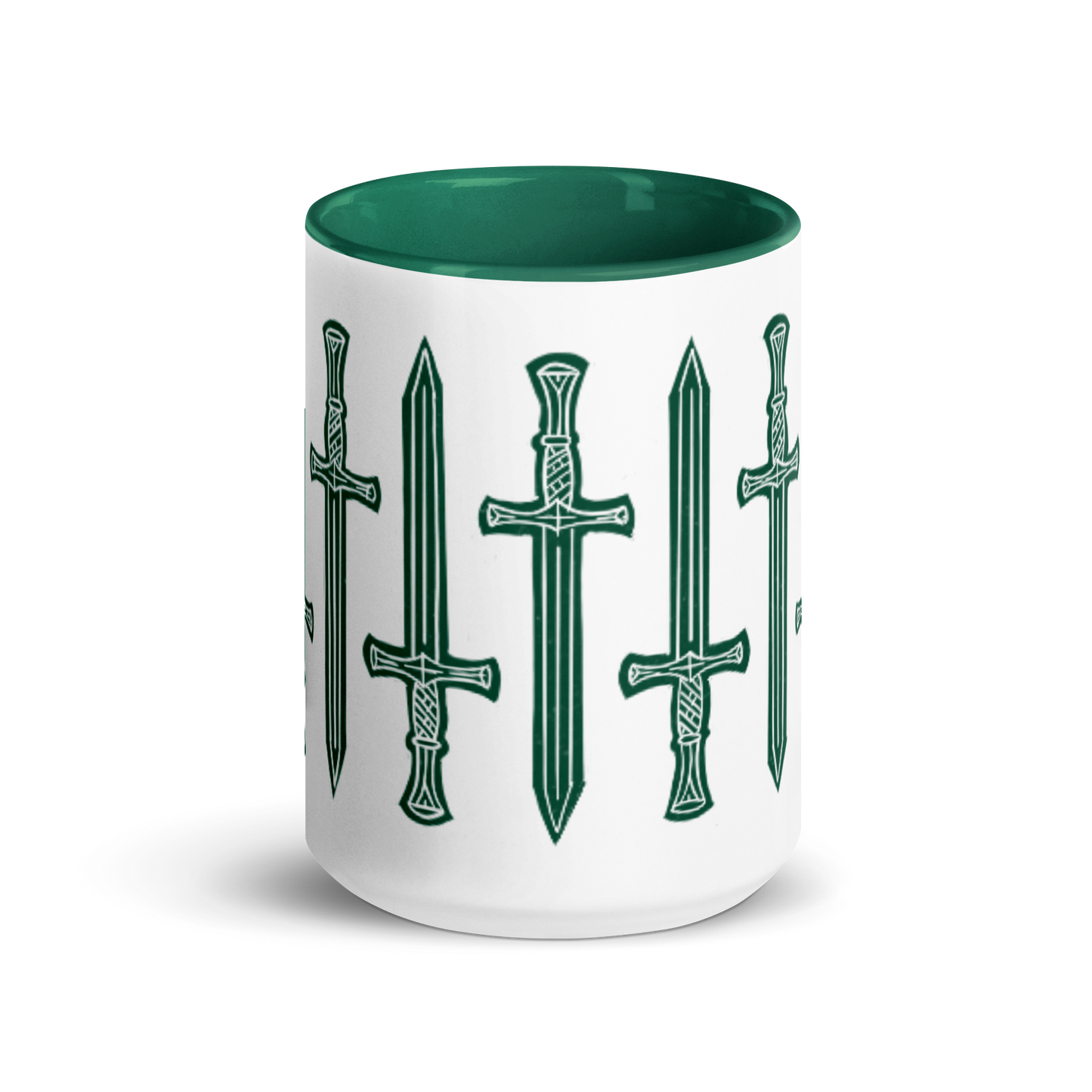 Green Knightcore Bladed Mug