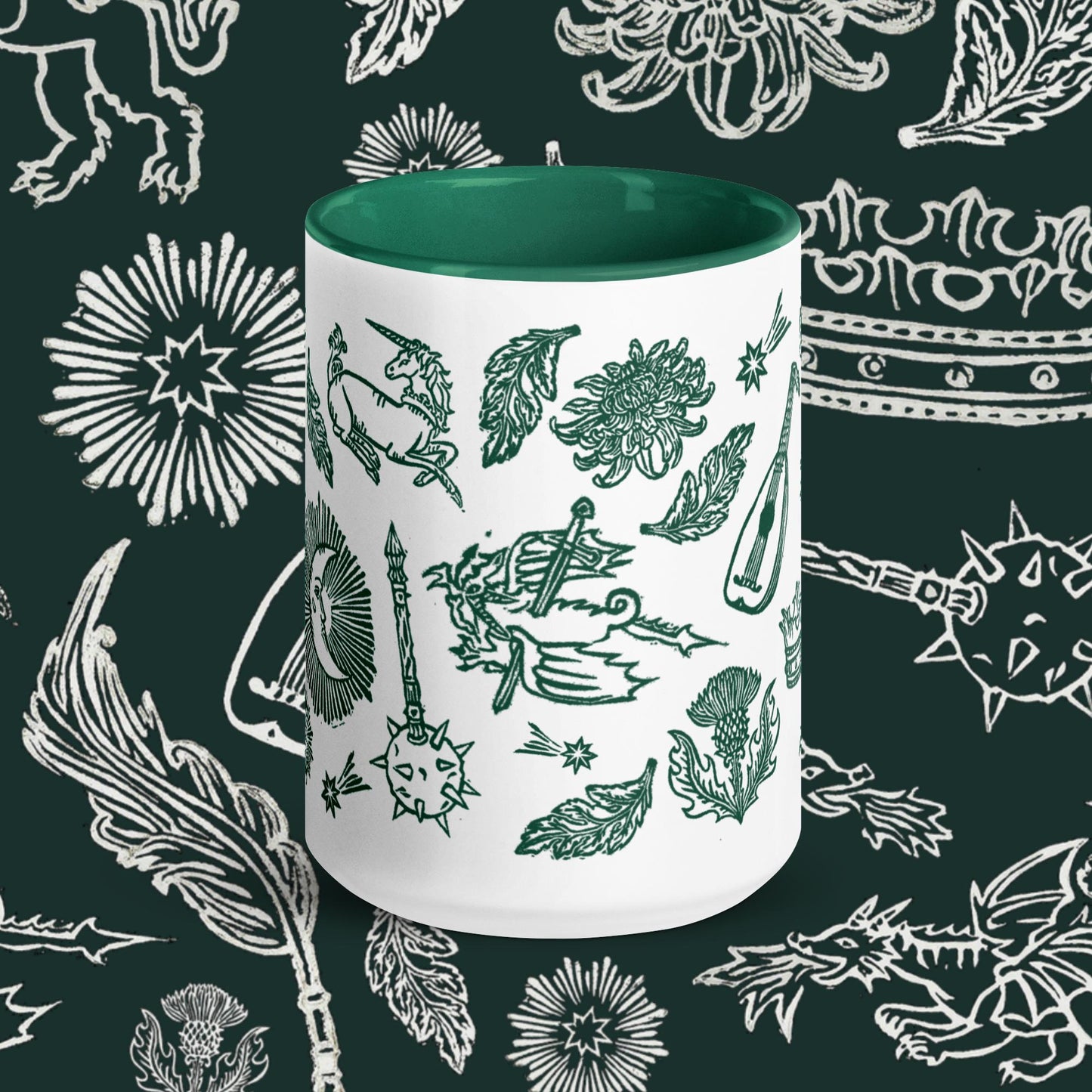 Emerald Bravery & Botanicals Mug