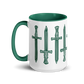 Green Knightcore Bladed Mug